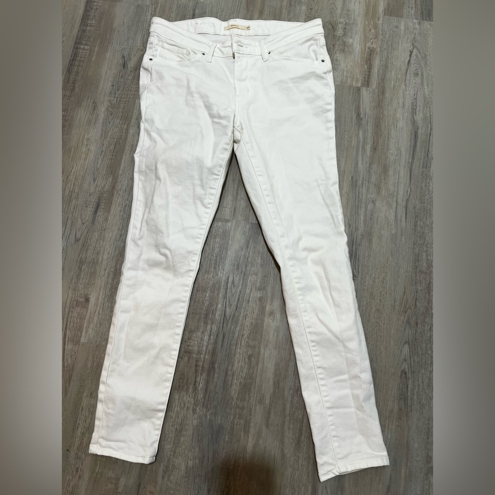 Levi’s real denim Women's White Jeans